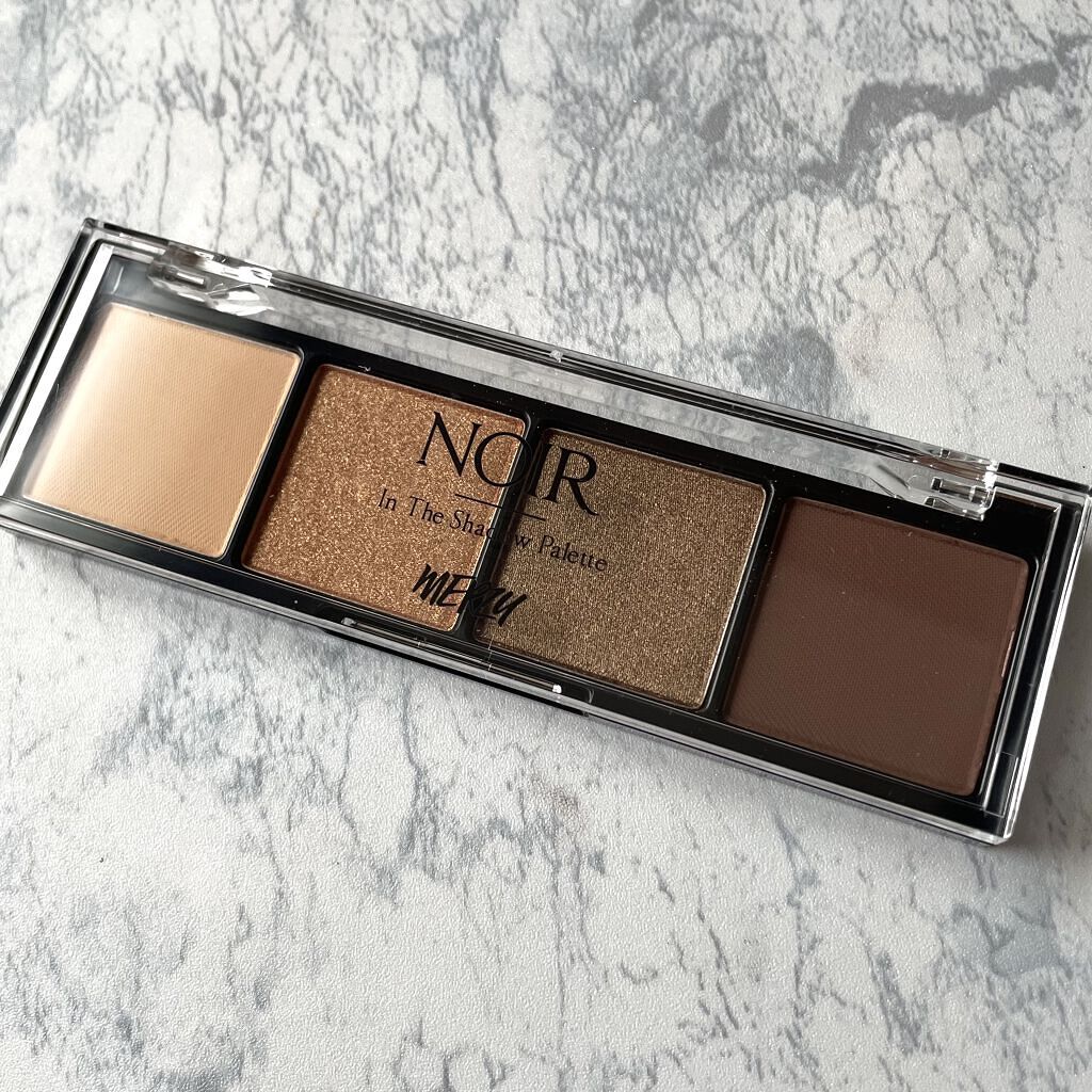 ノワール イン ザ シャドウパレット/MERZY/アイシャドウパレットを使ったクチコミ（2枚目）