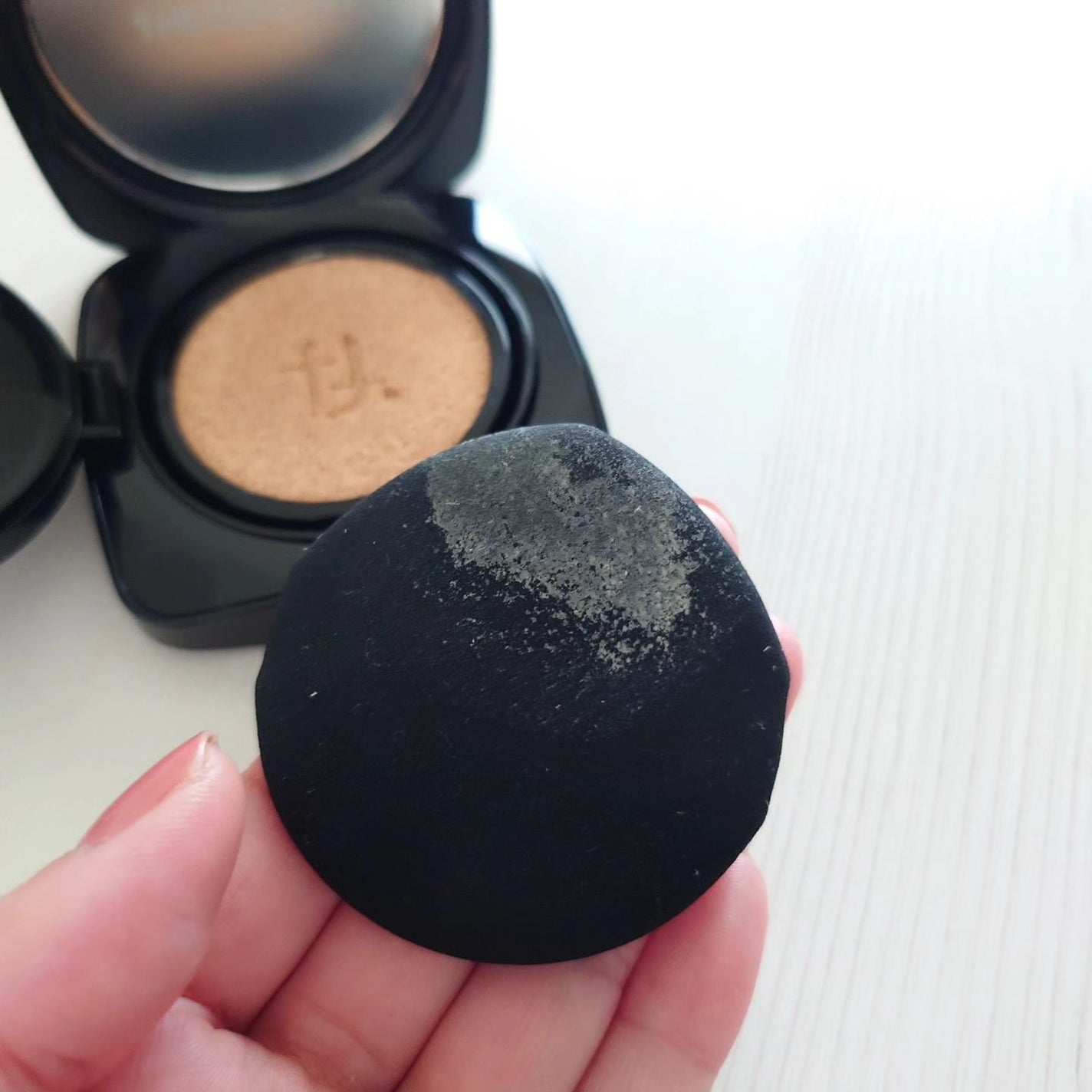 レイヤリングフィット グロークッションEX/TFIT/クッションファンデーションを使ったクチコミ(5枚目)