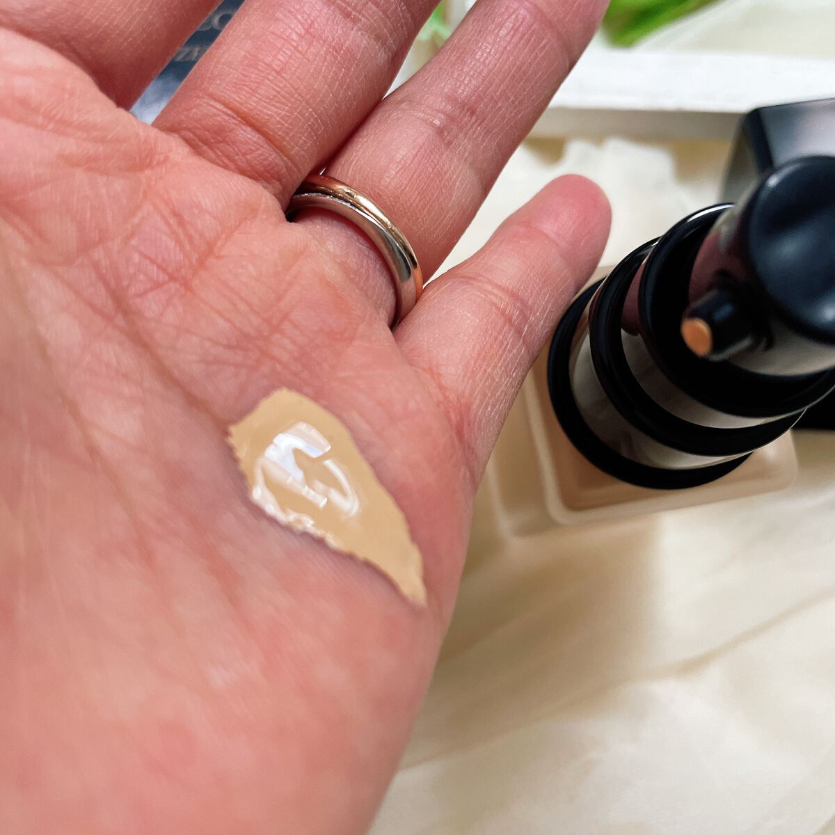 ゼン ウェア フルイド/DECORTÉ/リキッドファンデーションを使ったクチコミ(2枚目)