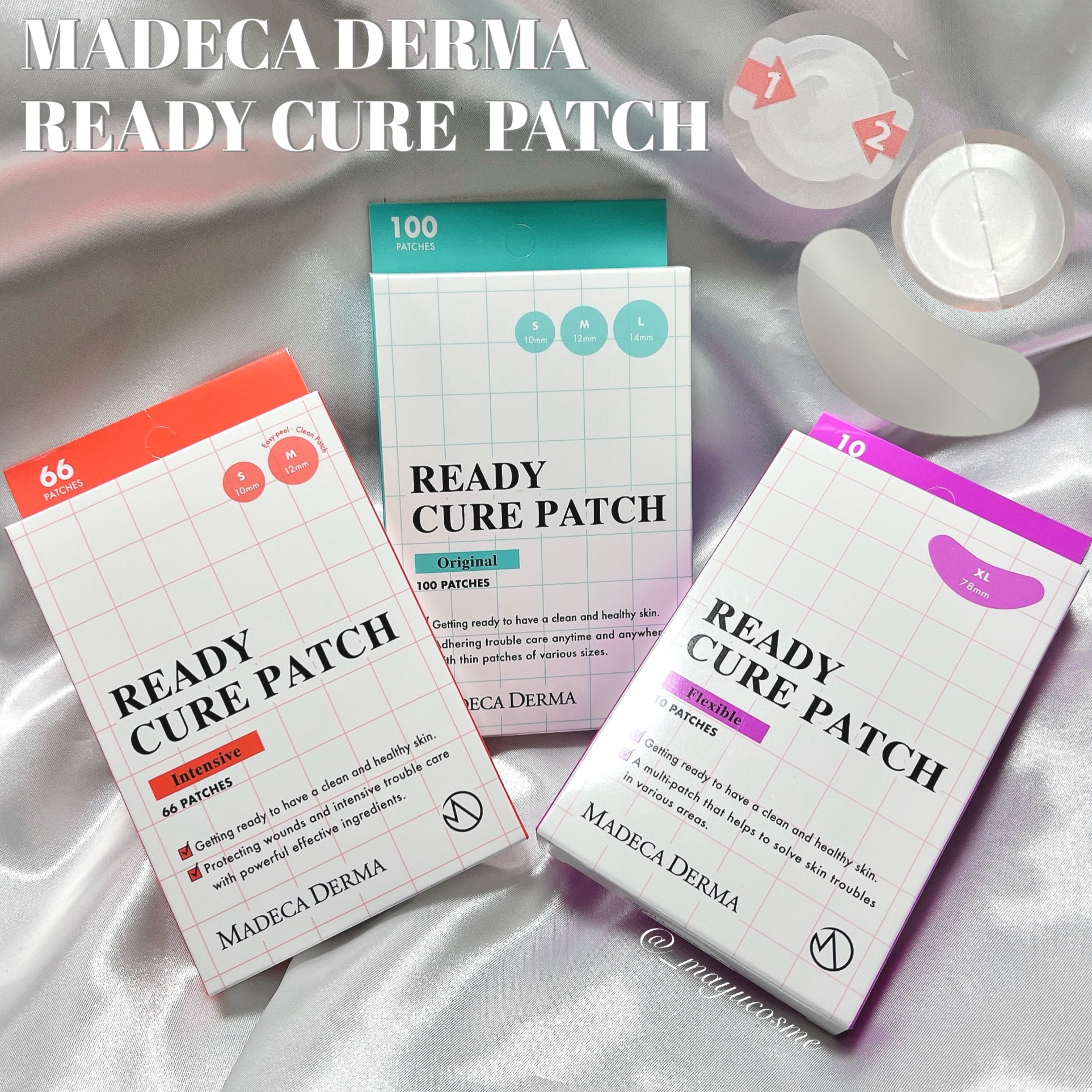 READY CURE  PATCH ORIGINAL/マデカダーマ/にきびパッチを使ったクチコミ（1枚目）