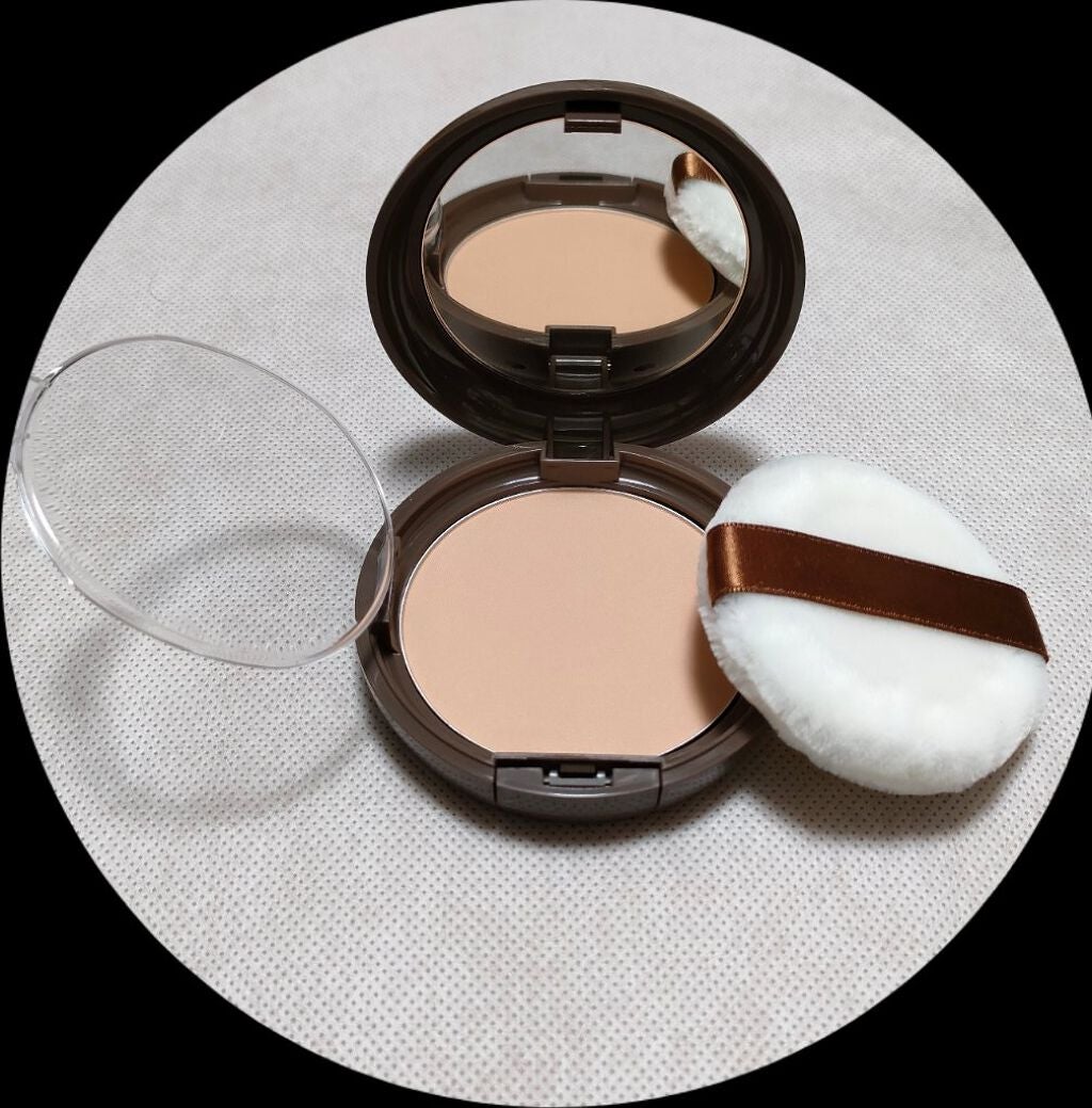 オーガニックプレストパウダー/クルールキャラメル/プレストパウダーを使ったクチコミ(3枚目)