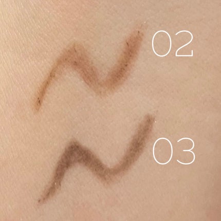 超細芯アイブロウ/CEZANNE/アイブロウペンシルを使ったクチコミ(1枚目)