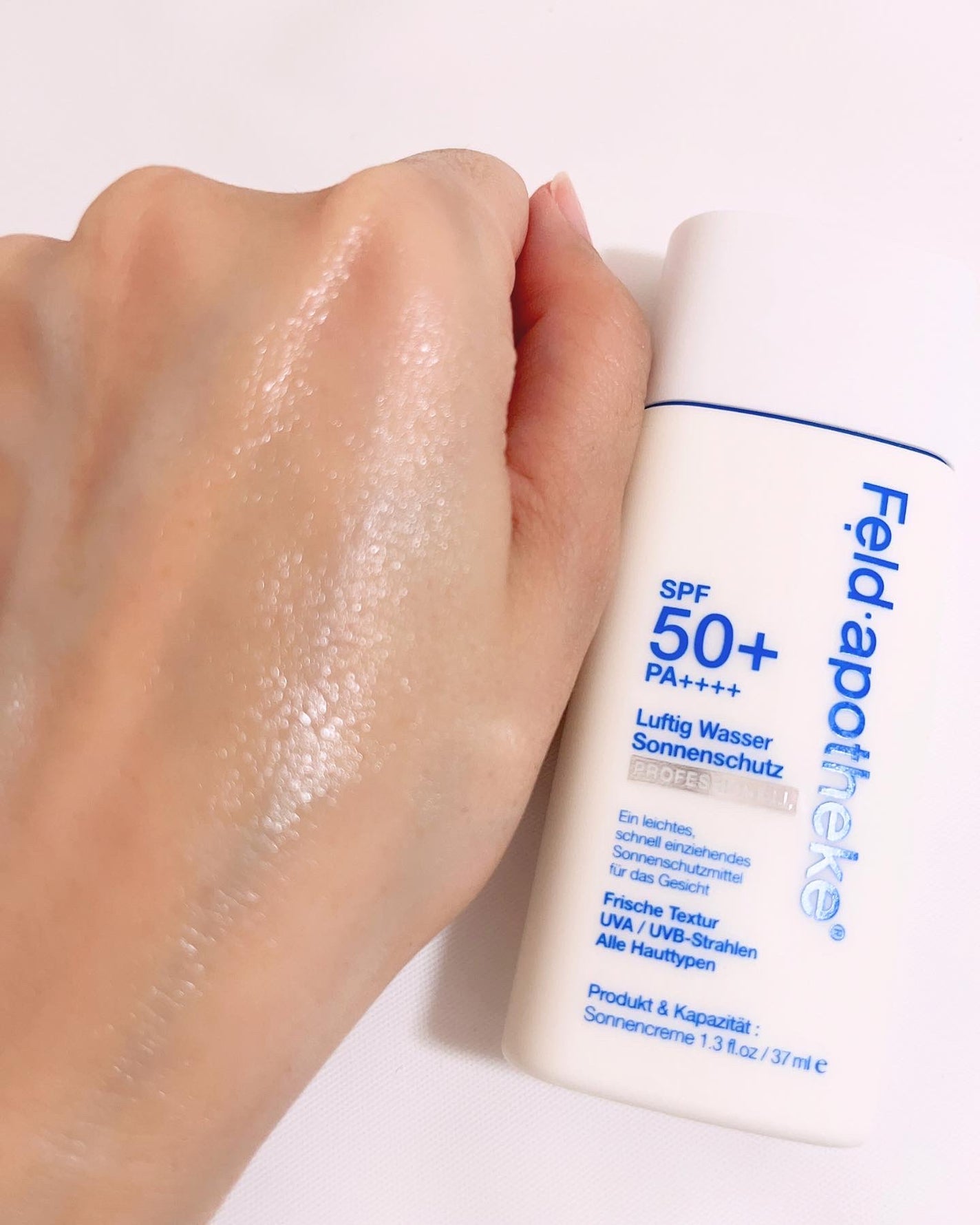 エアリーウォーターサンスクリーン プロフェッショナル/Feld Apotheke/日焼け止めローションを使ったクチコミ(6枚目)