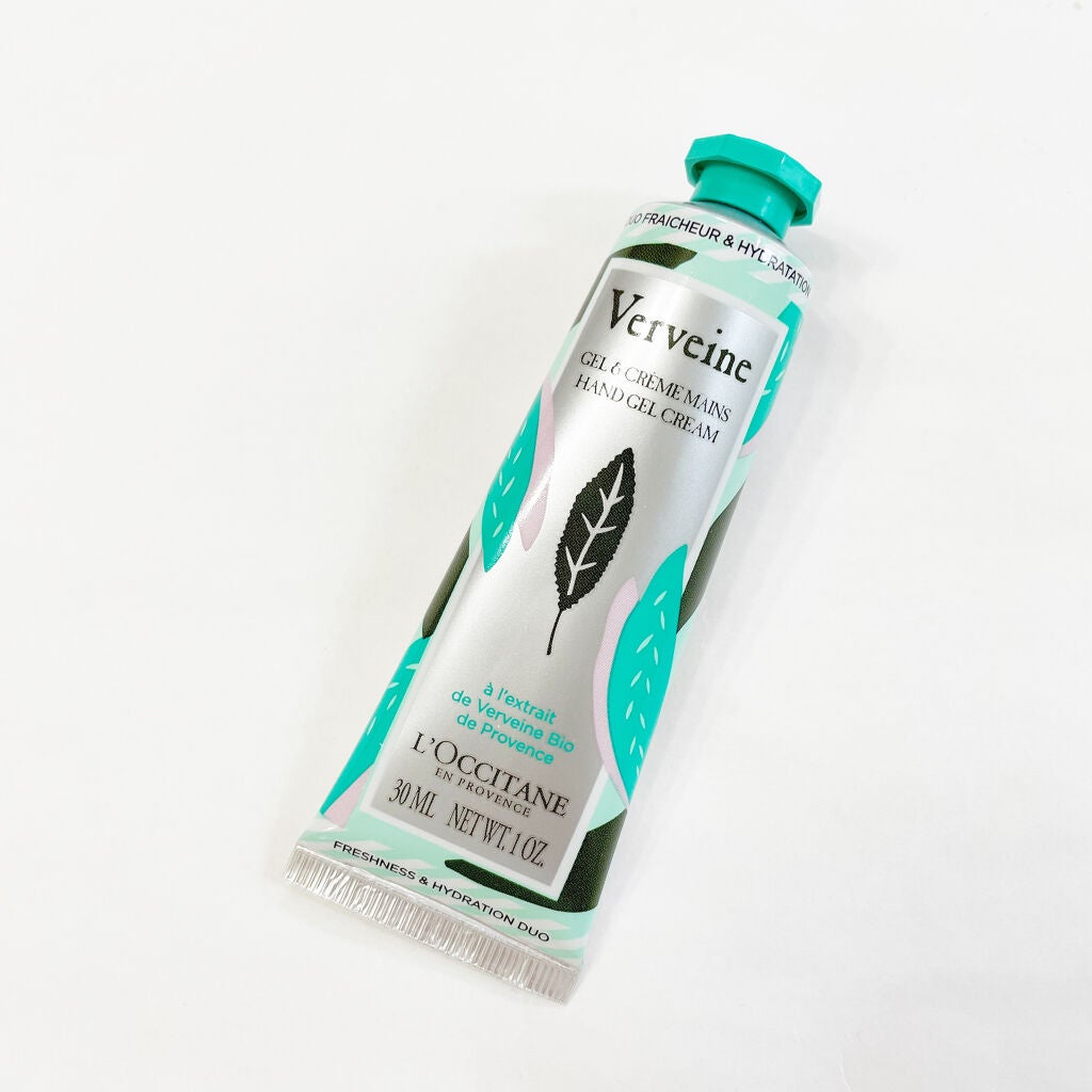 ヴァーベナ バイカラーハンドクリーム/L'OCCITANE/ハンドクリームを使ったクチコミ(7枚目)