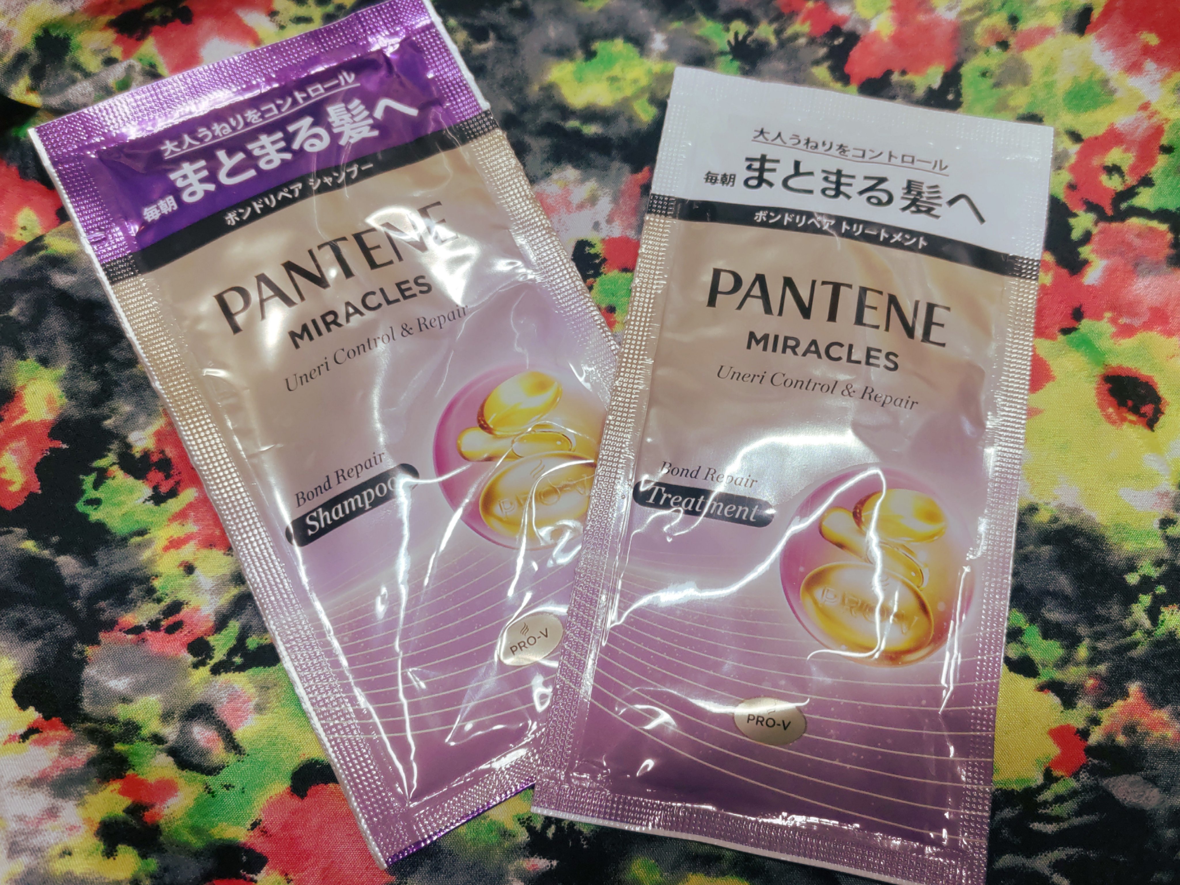 ミラクルズ うねりコントロール&リペア ボンドリペア シャンプー/トリートメント/パンテーン/市販シャンプーを使ったクチコミ（1枚目）