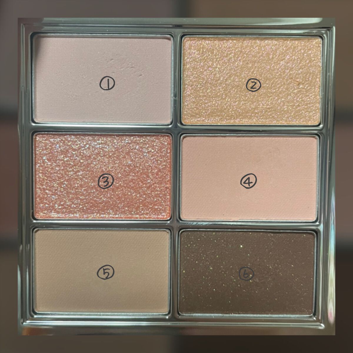 アイ ヴィーガン シアーパレット/AMUSE/アイシャドウパレットを使ったクチコミ(2枚目)