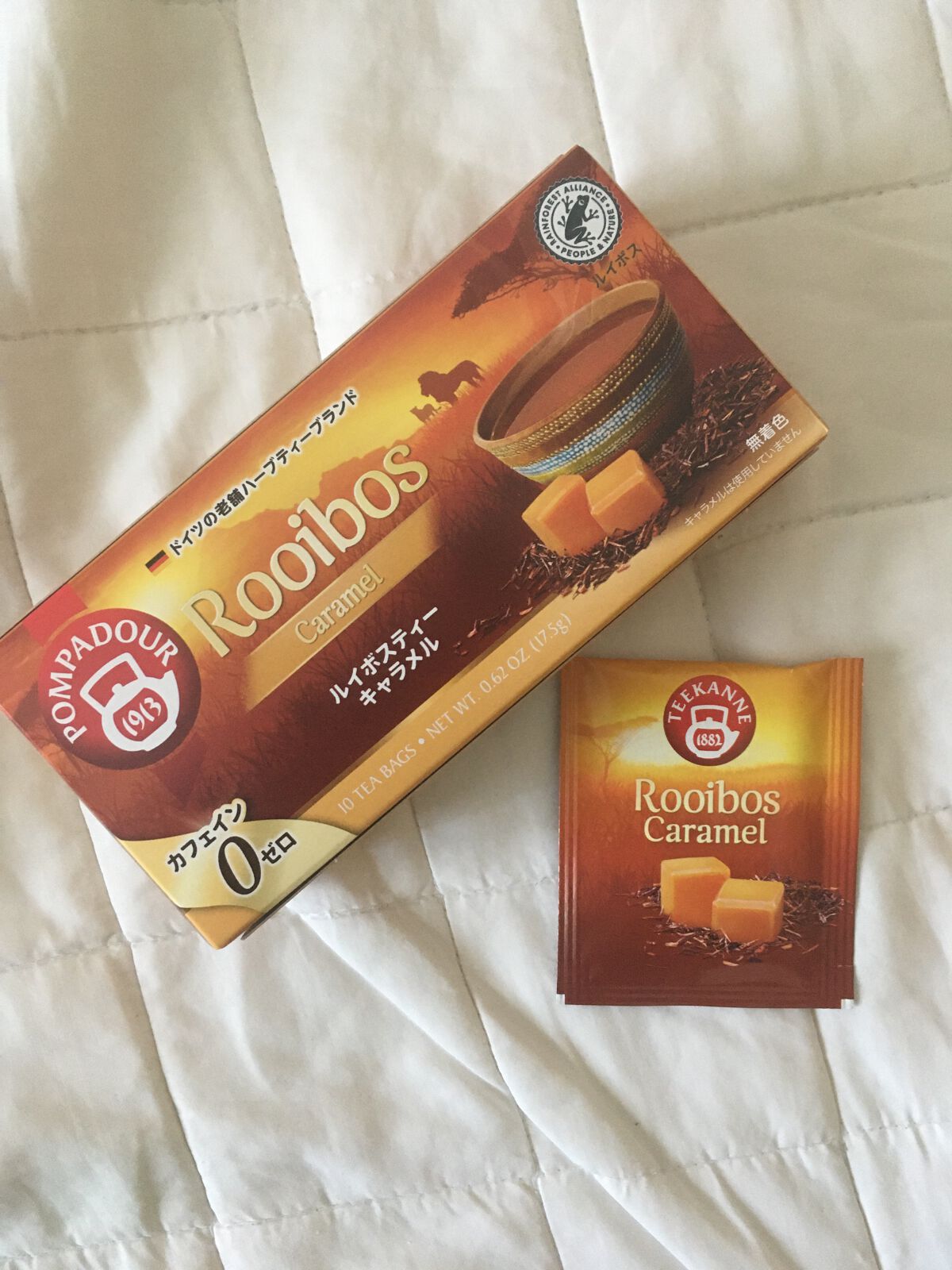ルイボスティーキャラメル/ポンパドール/食品を使ったクチコミ(1枚目)