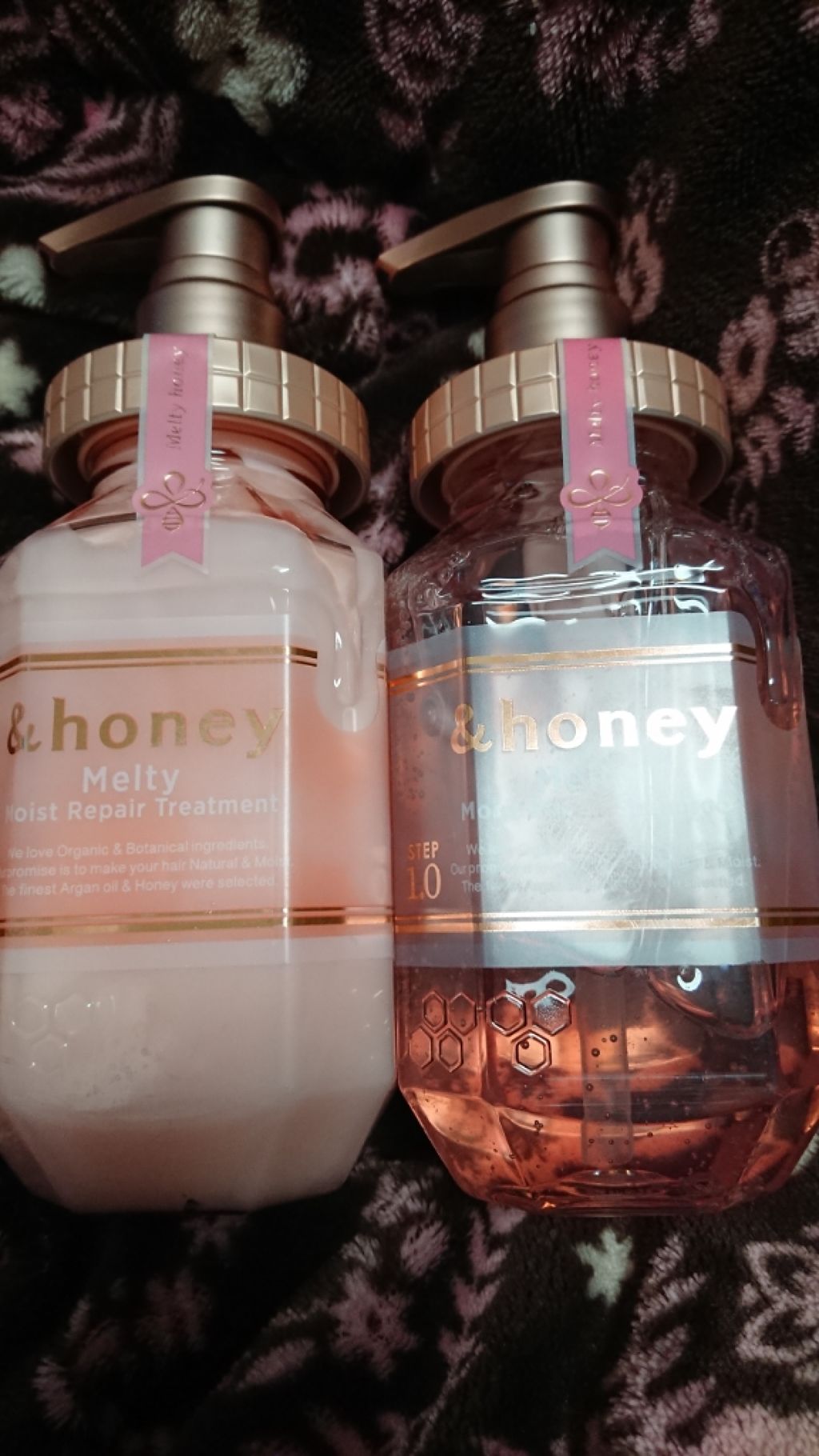&honey Melty モイストリペア シャンプー1.0/モイストリペア ヘアトリートメント2.0/&honey/市販シャンプーを使ったクチコミ(2枚目)