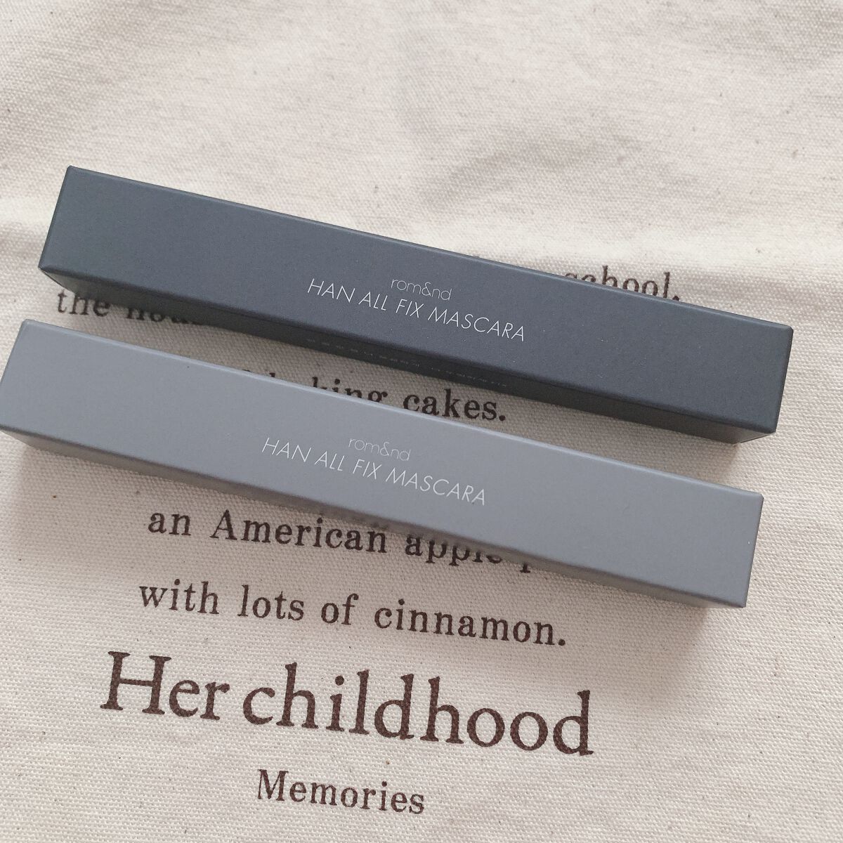 ハンオールフィックスマスカラ/rom&nd/マスカラを使ったクチコミ（2枚目）