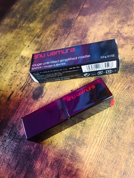 ルージュ アンリミテッドアンプリファイド マット/shu uemura/口紅を使ったクチコミ(3枚目)