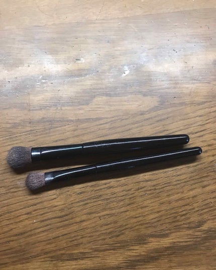 ファイバーアイシャドウブラシセット/ロージーローザ/メイクブラシを使ったクチコミ(1枚目)