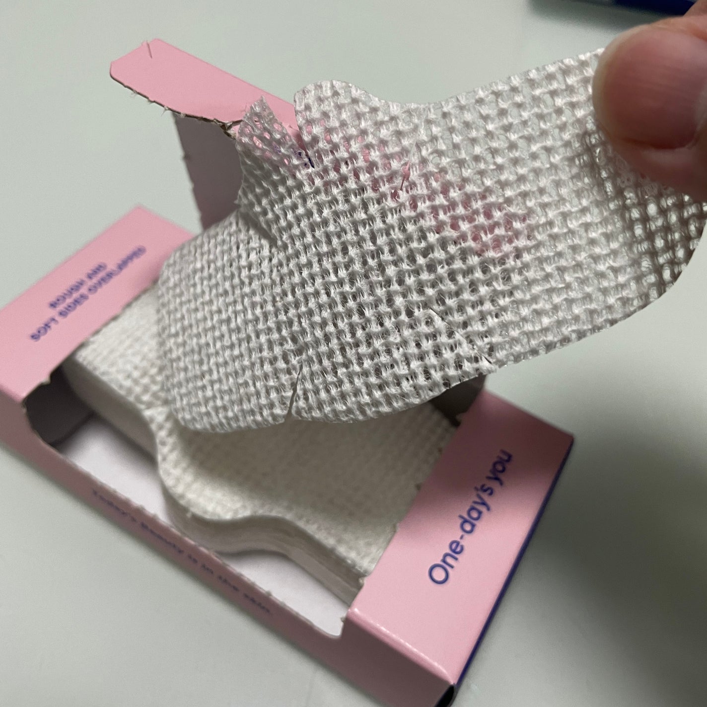 ワンデイズユー ノーモアブラックヘッド(ノーズピーリングセット) いちごエディション/One-day's you/スキンケアキットを使ったクチコミ(4枚目)