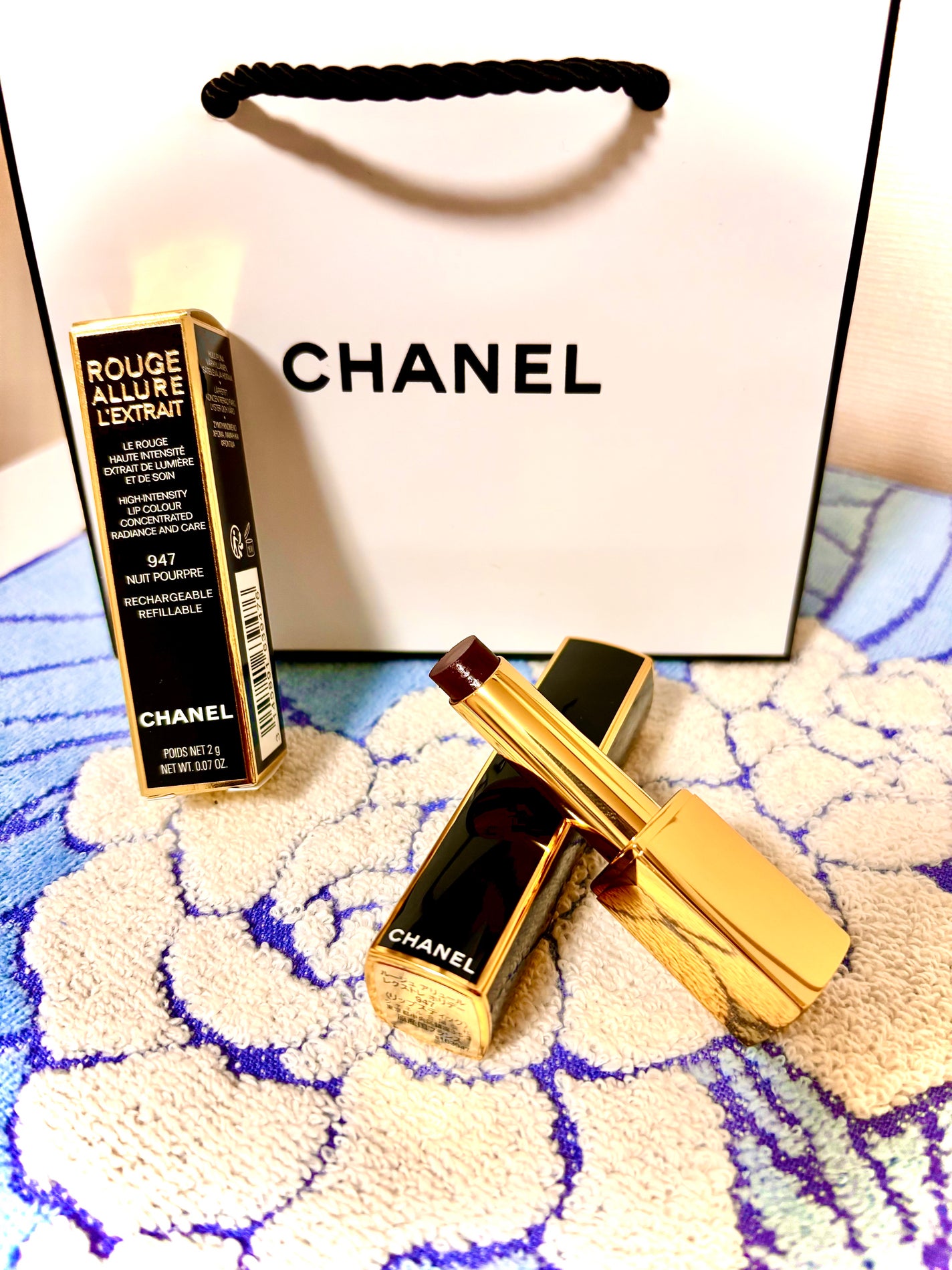 ルージュ アリュール レクストレ/CHANEL/口紅を使ったクチコミ(1枚目)