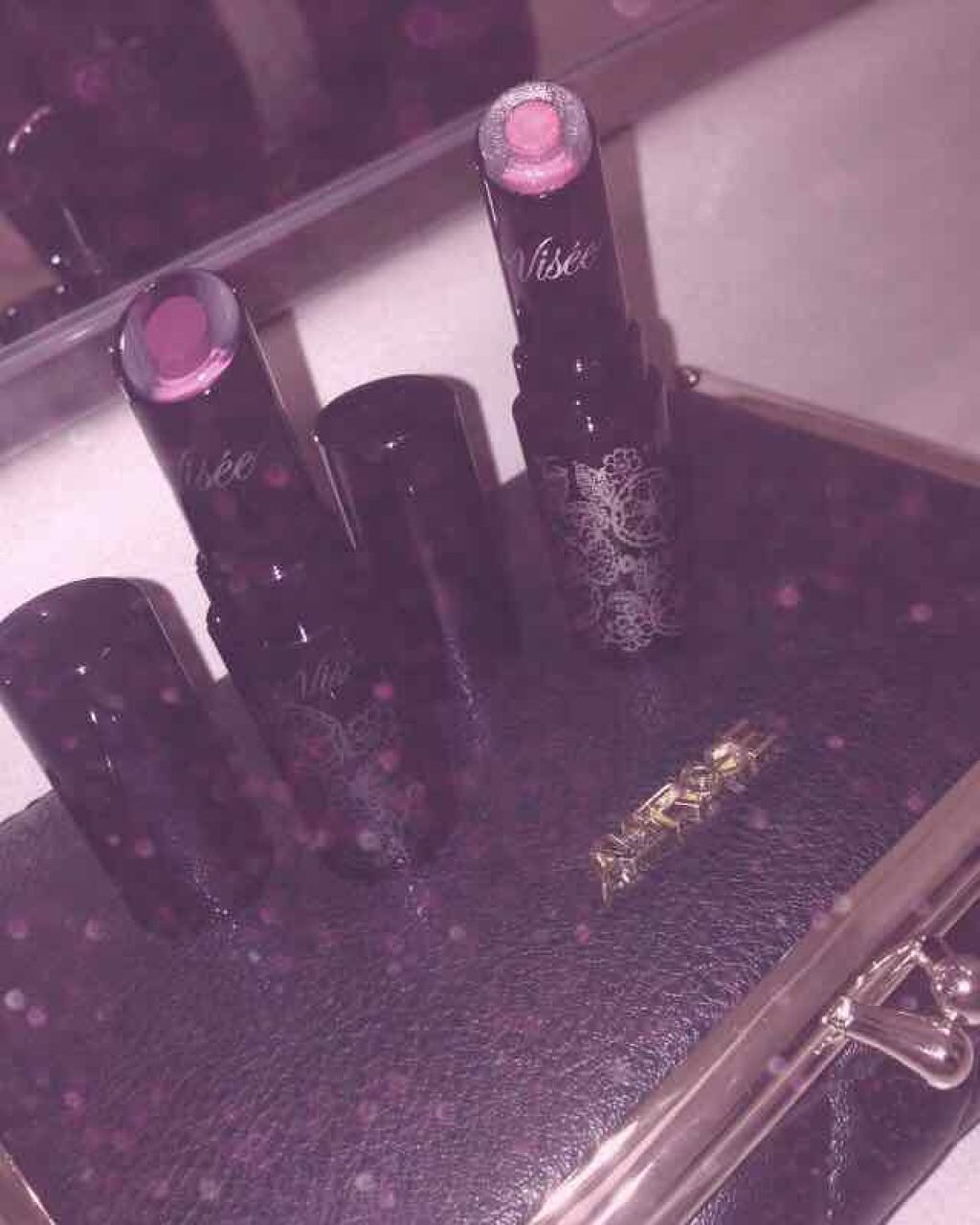 クリスタルデュオ リップスティック/Visée/口紅を使ったクチコミ(1枚目)