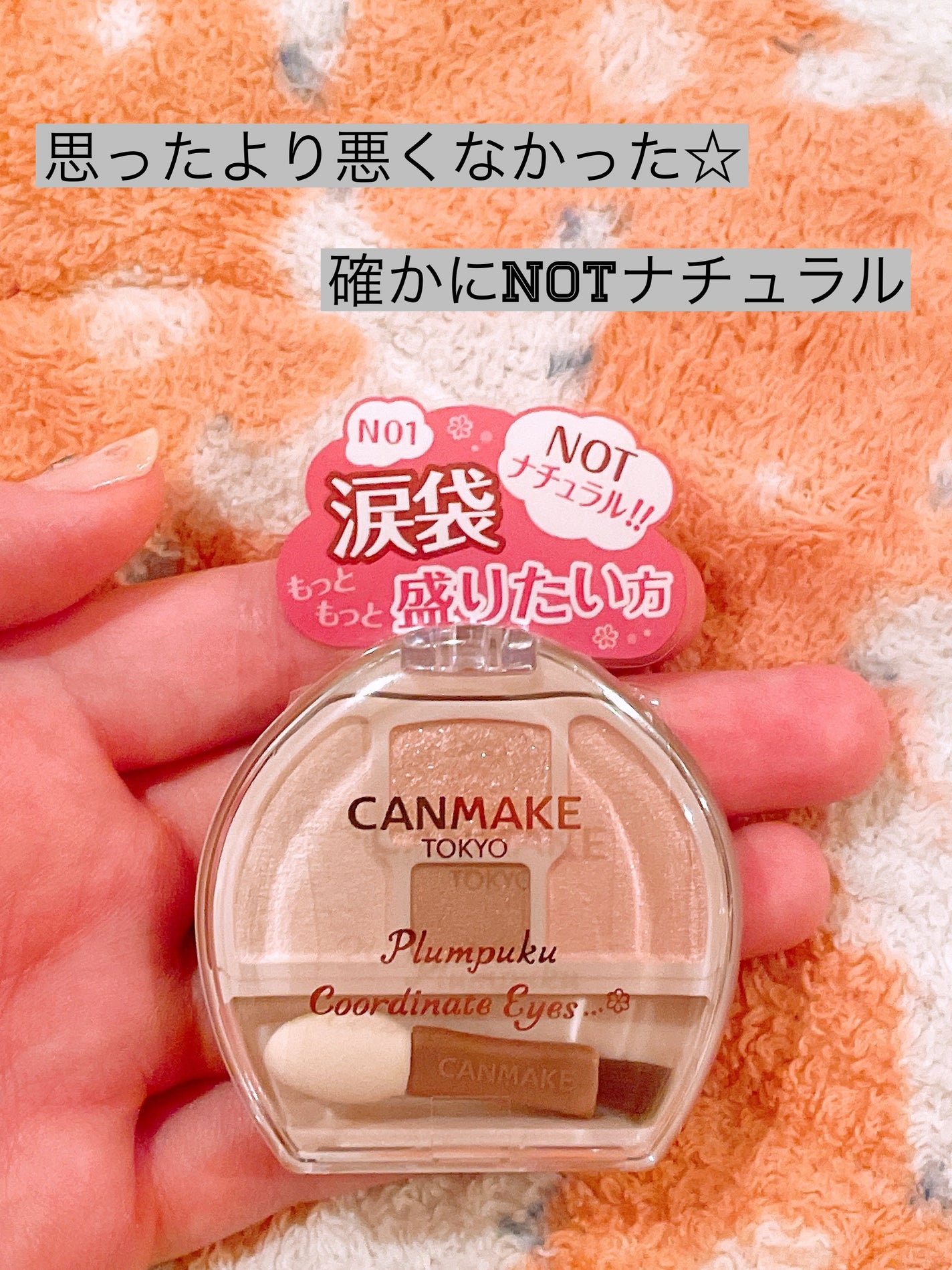 プランぷくコーデアイズNeo/キャンメイク/アイシャドウを使ったクチコミ(1枚目)