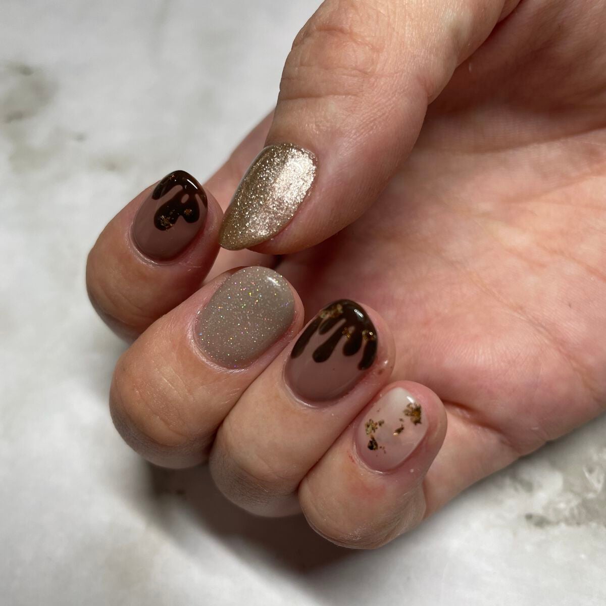 ジェルネイル(ライト対応)/セリア/ジェルネイルを使ったクチコミ(1枚目)