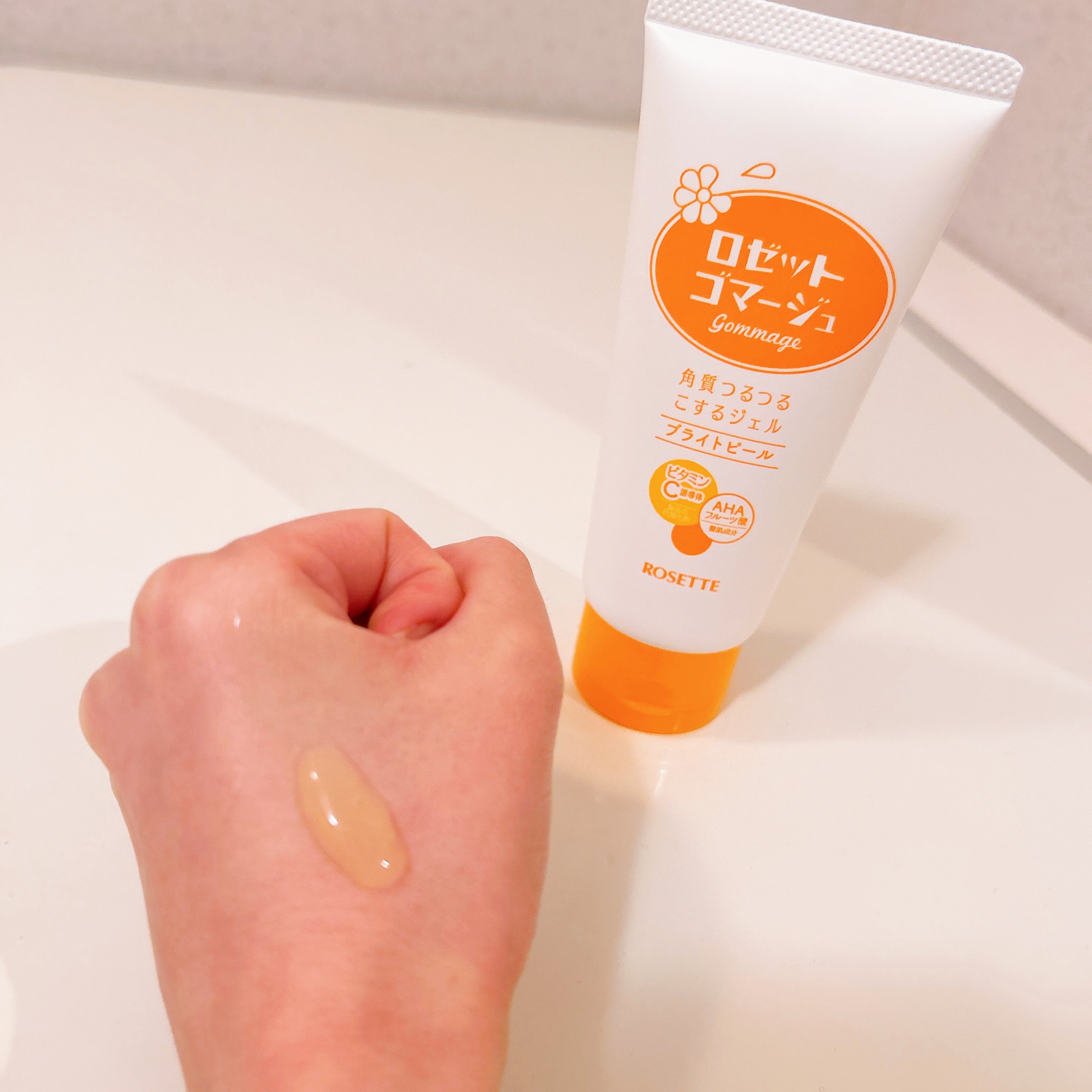 ロゼットゴマージュ クリアピール/ロゼット/スクラブ・ゴマージュを使ったクチコミ（3枚目）