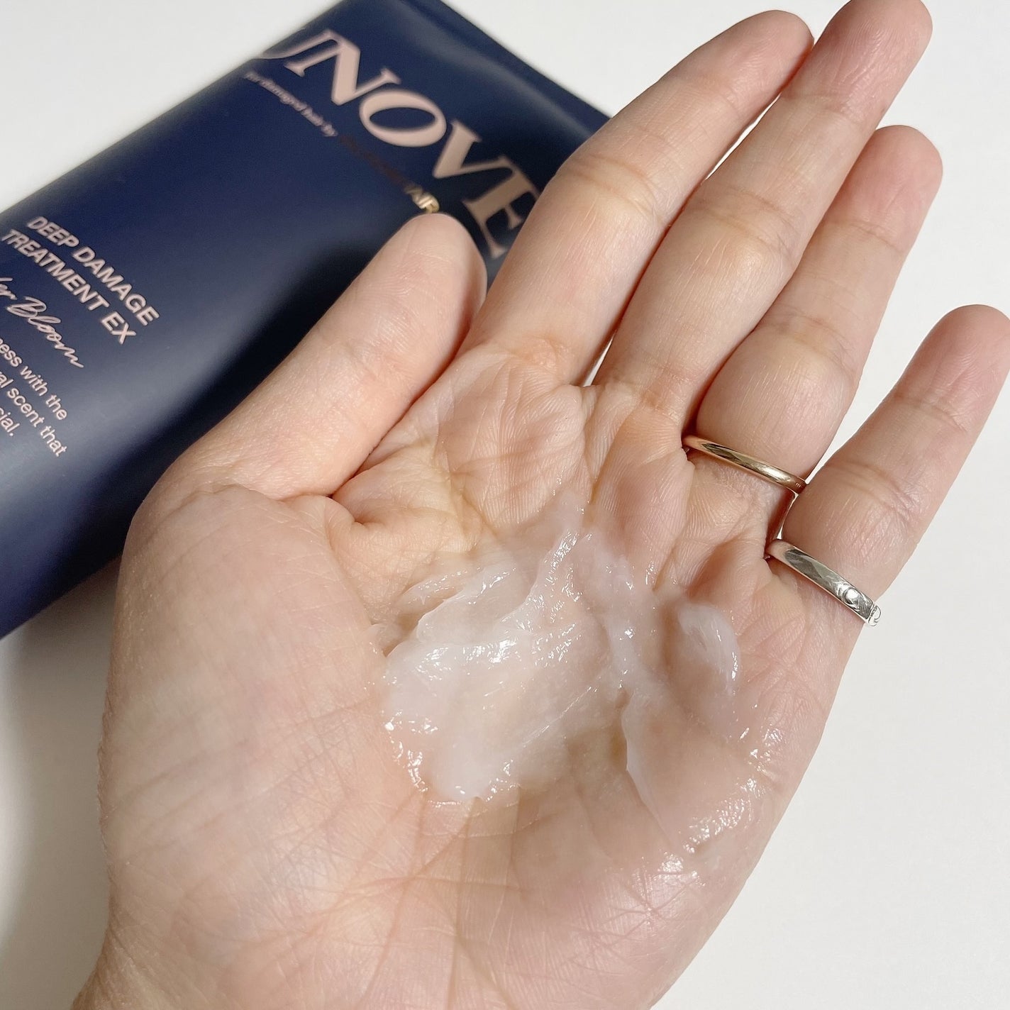 ディープダメージトリートメントEX/UNOVE/洗い流すヘアトリートメントを使ったクチコミ(4枚目)