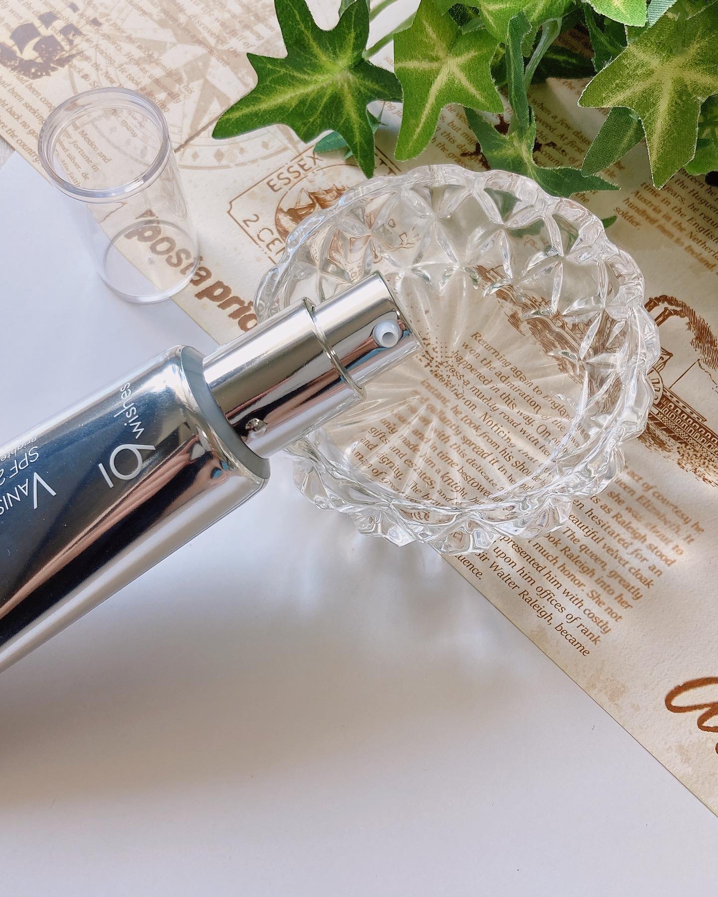 バニシングバーム プレミアム トーンアップ SPF21/9Wishes/化粧下地を使ったクチコミ（2枚目）