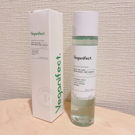 Veganifect 青麦ファーストエッセンスのクチコミ「毎日のキメ管理にぴったり!!
テクスチャはシャバシャバで、肌につけるとぐんぐん吸収していってい.....」(2枚目)