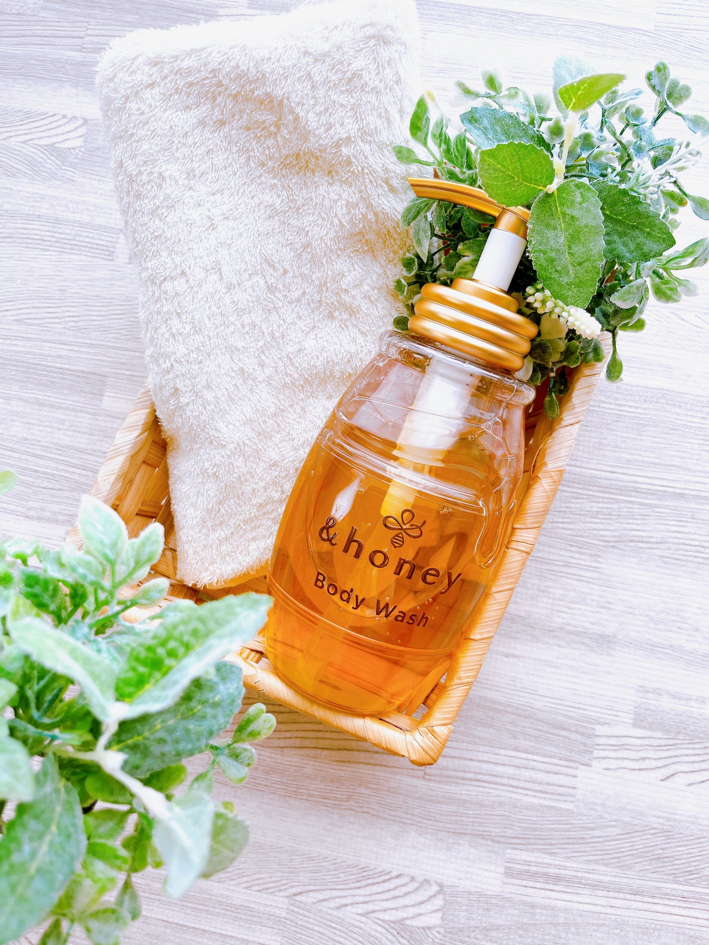 ディープモイスト ジェルボディウォッシュ/&honey/ボディソープを使ったクチコミ(1枚目)