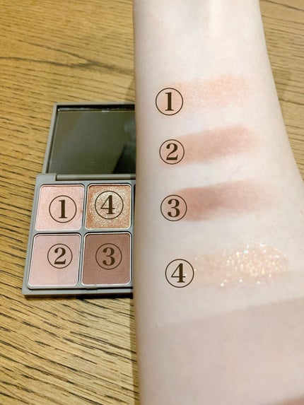 インザミラーアイパレット/Ririmew/アイシャドウパレットを使ったクチコミ(4枚目)