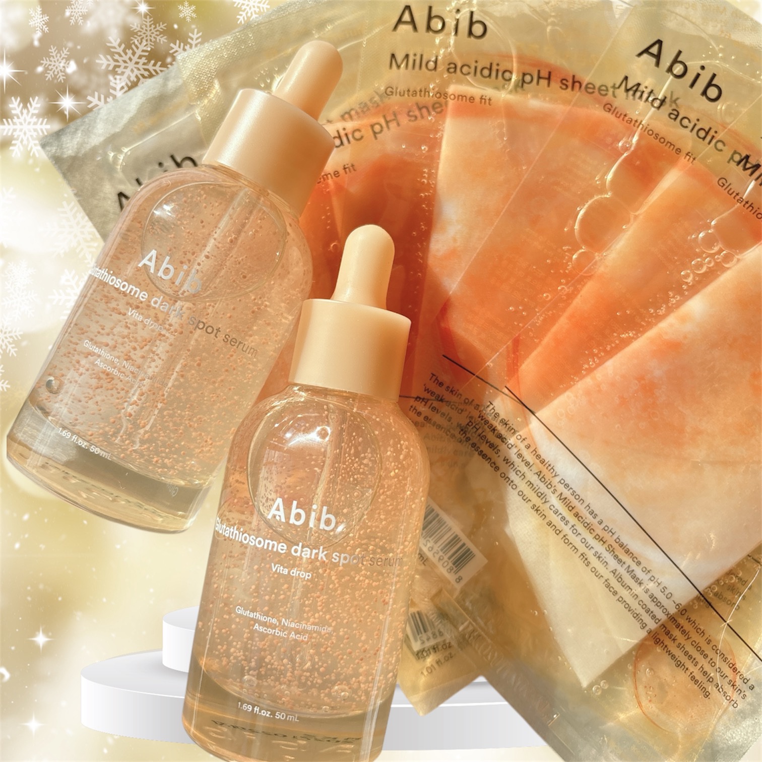 グルタチオンソームダークスポットセラムビタドロップ/Abib /美容液を使ったクチコミ（1枚目）