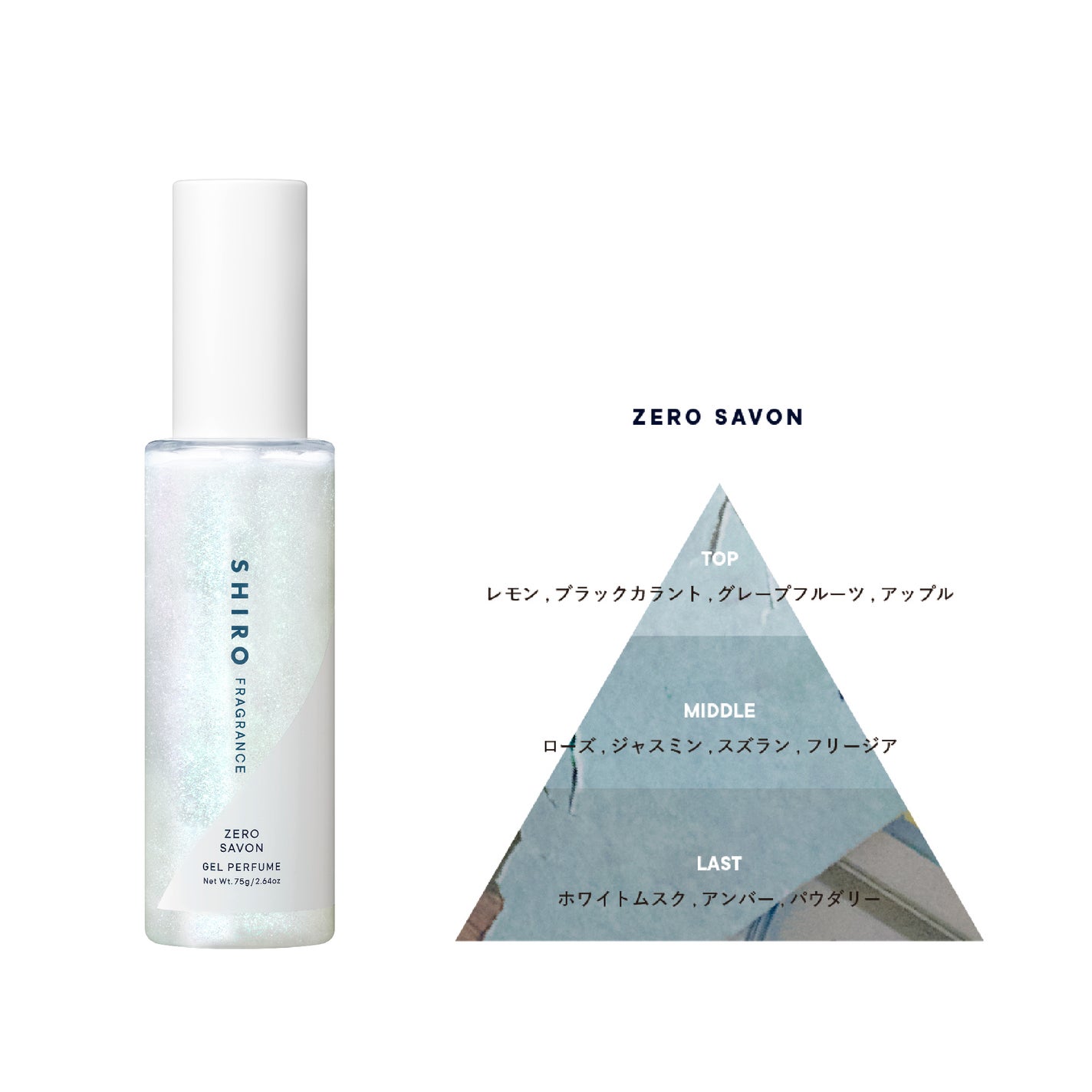 SHIROから素肌にきらめく夏フレグランス「ジェルパフューム」が3種の香りで数量限定発売!の画像