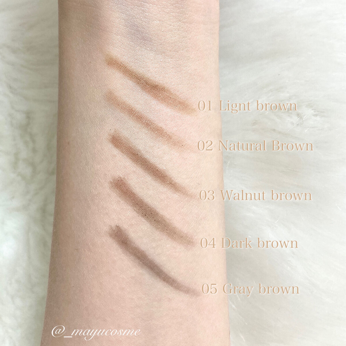 リファインドミーペンシルブロウ/mude./アイブロウペンシルを使ったクチコミ（3枚目）