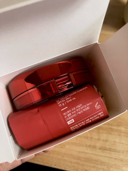 プロテーラービーベルベットカバークッション/espoir/クッションファンデーションを使ったクチコミ(2枚目)