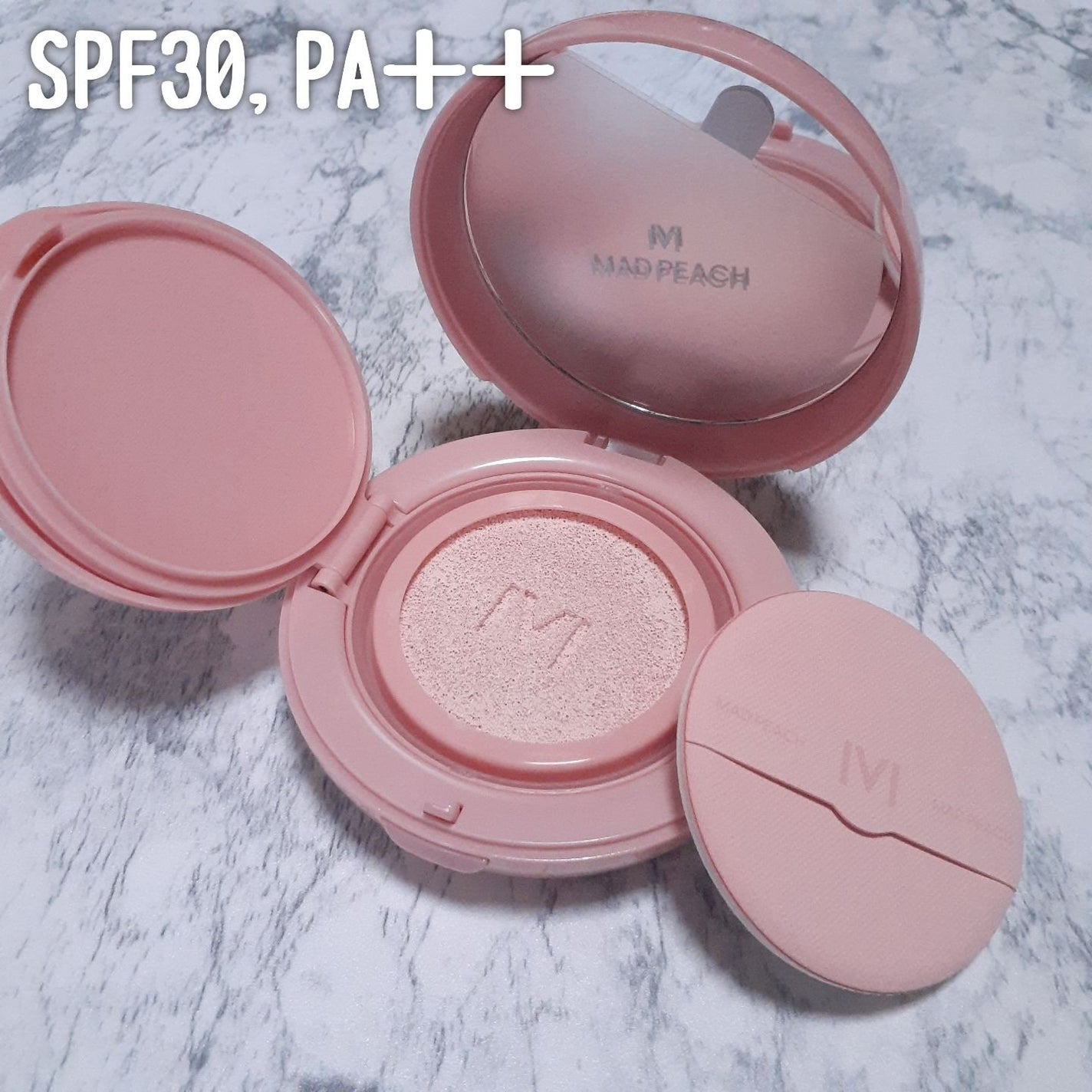 シュガーパウダートーンアップクッション MAD PEACH