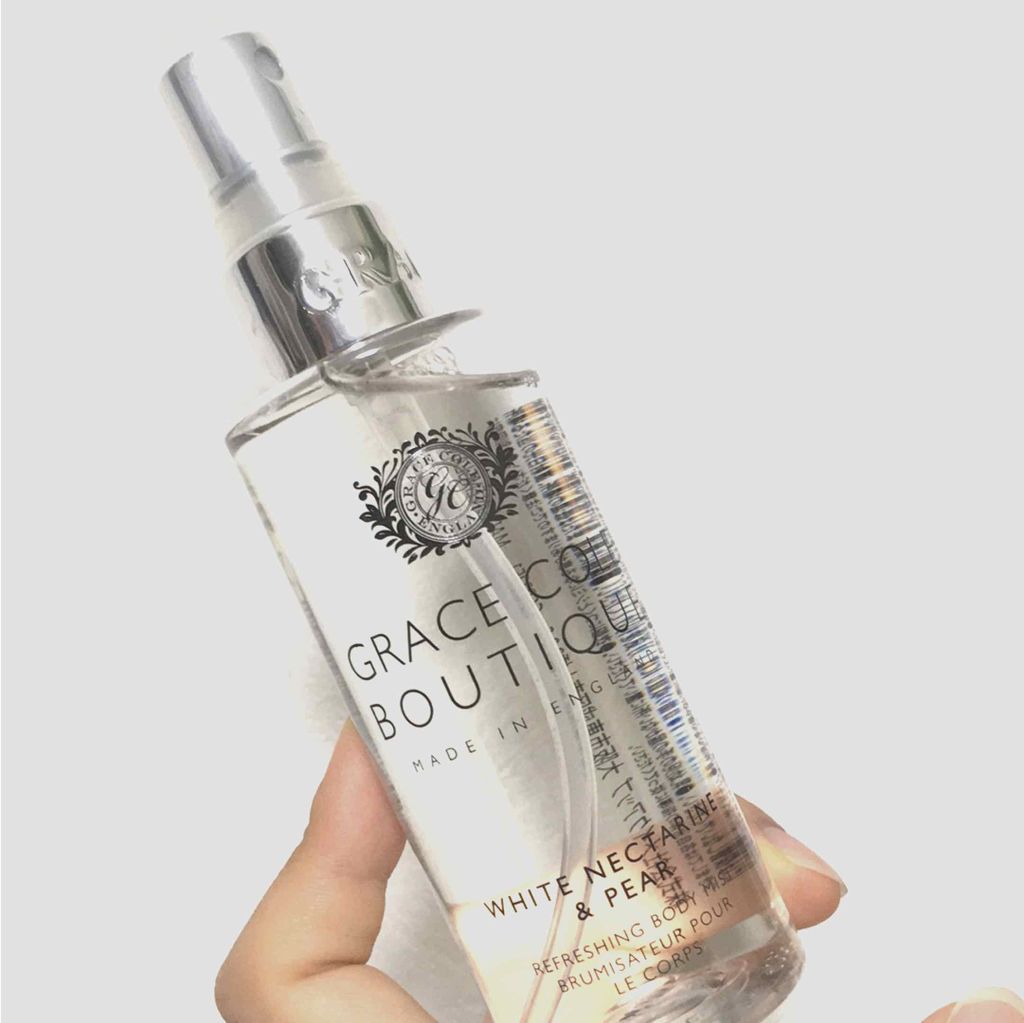 ボディミスト ホワイトネクタリン&ペア/グレースコール/香水(レディース)を使ったクチコミ(1枚目)