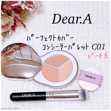 パーフェクトカバー コンシーラーパレット C01/Dear.A/パレットコンシーラーを使ったクチコミ（1枚目）