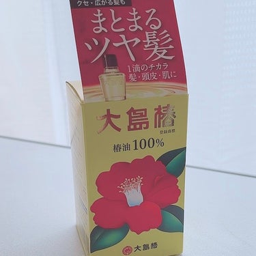 大島椿(ツバキ油) 40ml/大島椿/ヘアオイルを使ったクチコミ（1枚目）