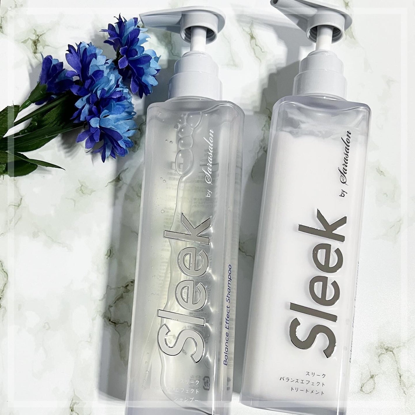 バランスエフェクトシャンプー/トリートメント/スリーク by サラサロン/市販シャンプーを使ったクチコミ(1枚目)