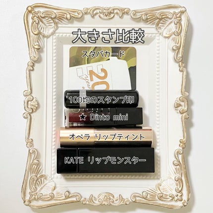 ブラーグロイリップティント/Dinto/リップティントを使ったクチコミ(2枚目)