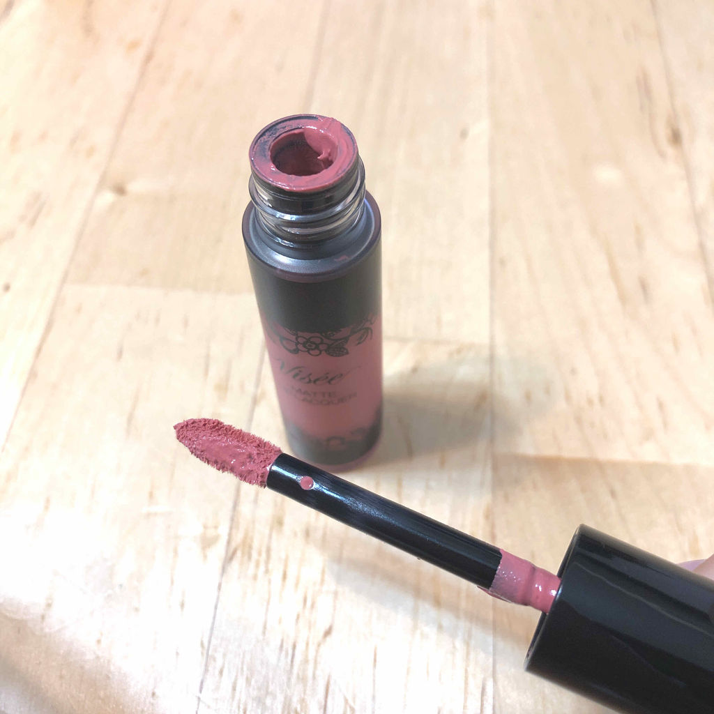 マットリップラッカー/Visée/口紅を使ったクチコミ（2枚目）