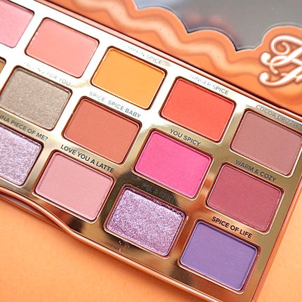 パンプキン スパイス アイシャドウ パレット(旧)/Too Faced/アイシャドウパレットを使ったクチコミ(5枚目)