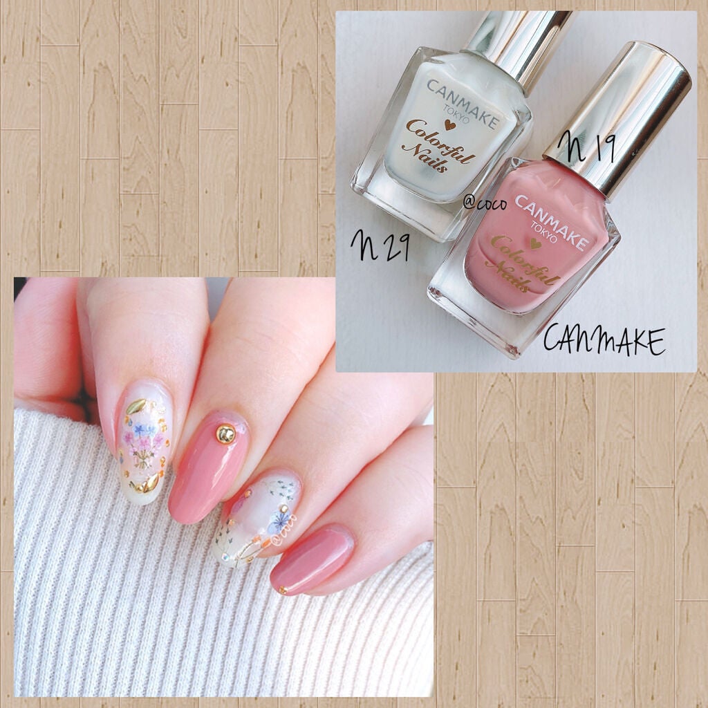 カラフルネイルズ/キャンメイク/マニキュアを使ったクチコミ(3枚目)