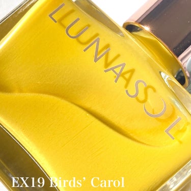 ルナソル ネイルポリッシュ EX19 Birds’ Carol＜限定色＞/LUNASOL/マニキュアを使ったクチコミ（2枚目）