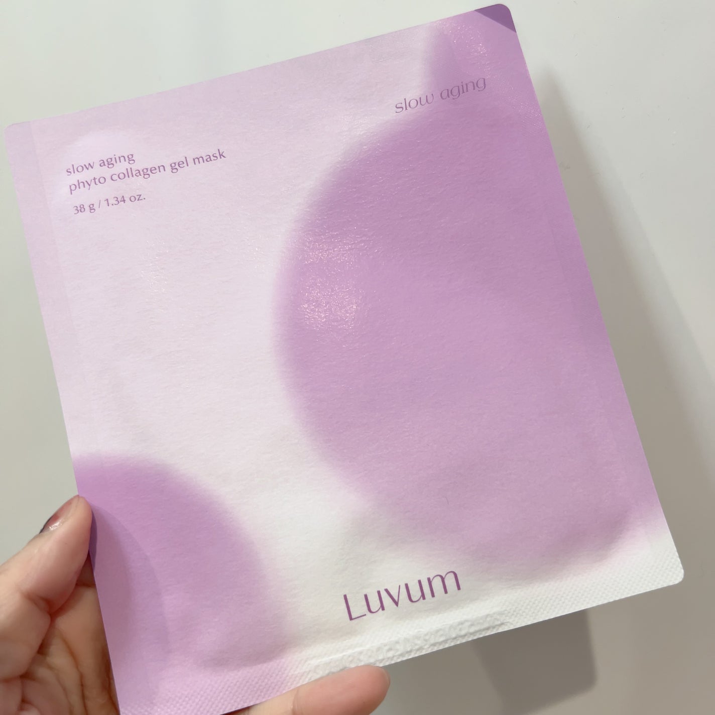 スローエイジングフィトコラーゲンゲルマスク/Luvum/シートマスク・パックを使ったクチコミ(2枚目)