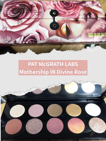 Mother Ship VII Divine Rose /PAT McGRATH LABS/アイシャドウパレットを使ったクチコミ(1枚目)