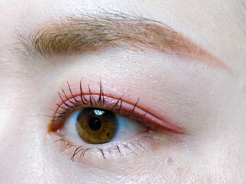 シングルカラーアイシャドウ/CEZANNE/単色アイシャドウを使ったクチコミ(3枚目)