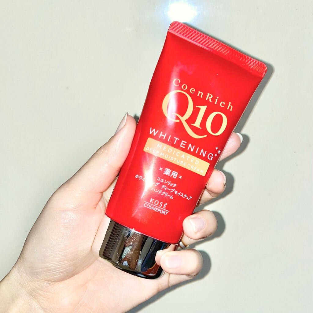 薬用ホワイトニング ハンドクリーム ディープモイスチュア/コエンリッチQ10/ハンドクリームを使ったクチコミ(2枚目)