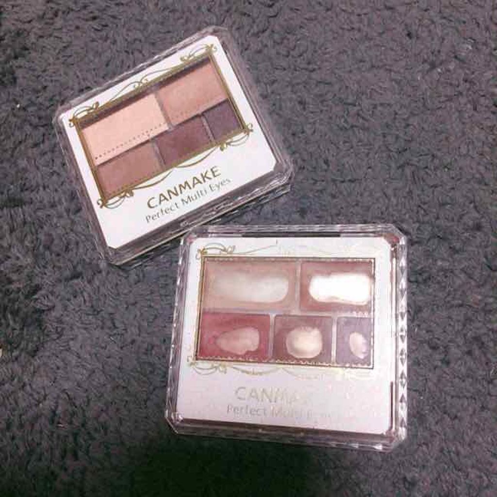 パーフェクトマルチアイズ/キャンメイク/アイシャドウパレットを使ったクチコミ（1枚目）