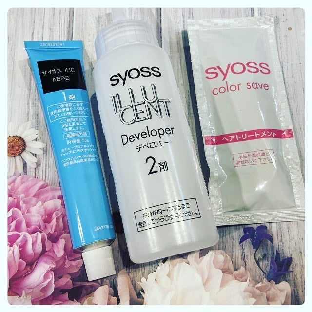 イルーセント ミルキーヘアカラー/サイオス/ヘアカラーを使ったクチコミ(2枚目)