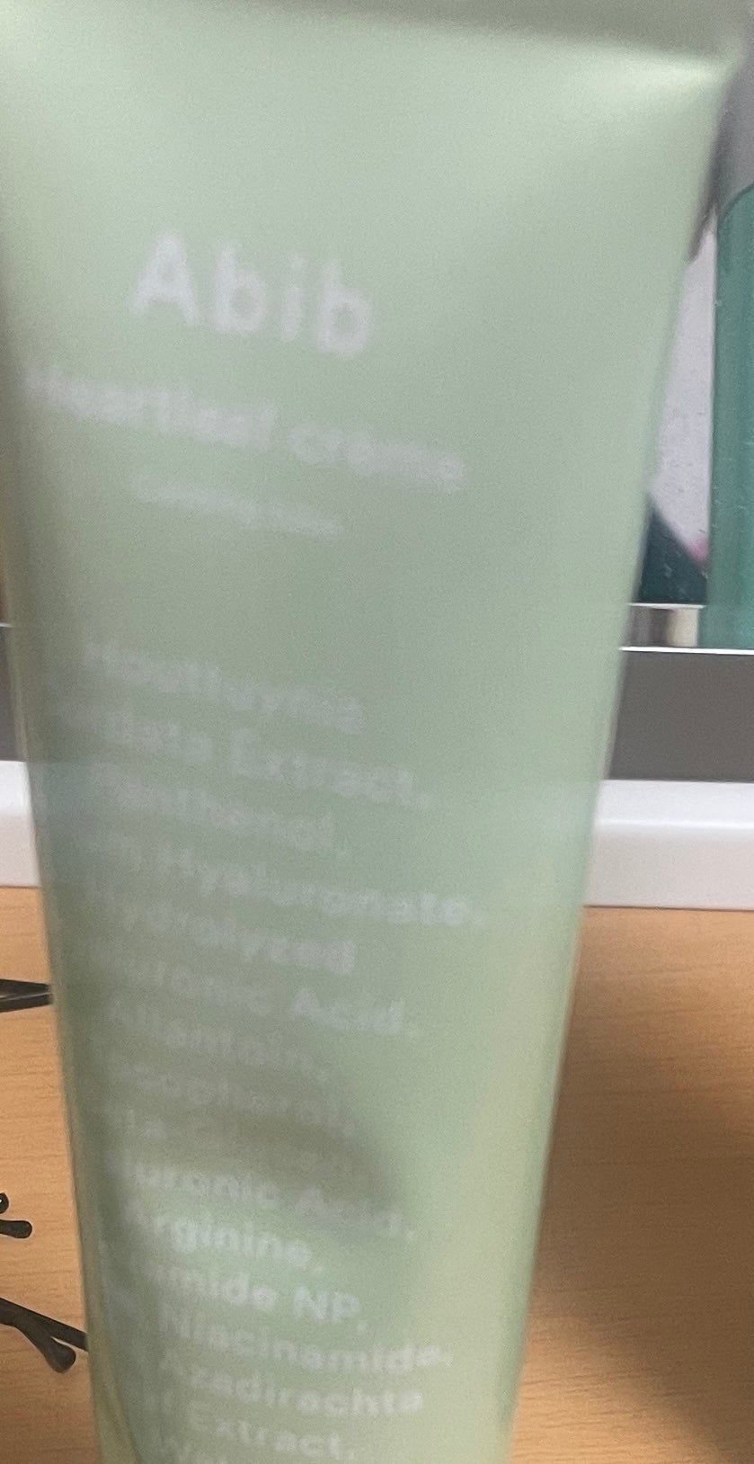 ドクダミクリームカーミングチューブ/Abib /フェイスクリームを使ったクチコミ(1枚目)
