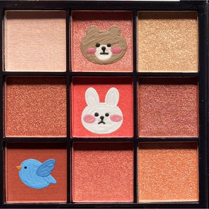 ブルーミングアイカラーパレット (TOKYO GIRLS COLLECTION)/U R GLAM/アイシャドウパレットを使ったクチコミ(3枚目)