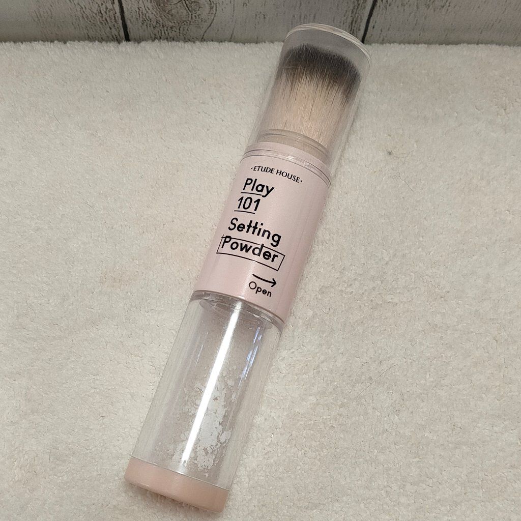 プレイ101セッティングパウダー/ETUDE/ルースパウダーを使ったクチコミ（1枚目）