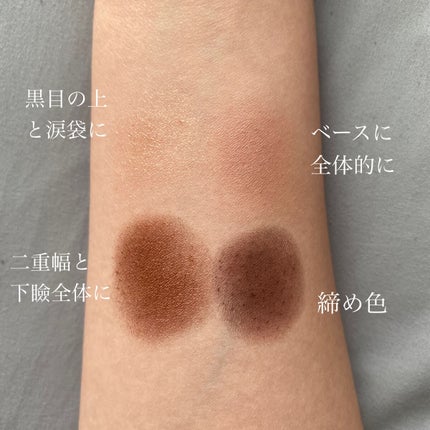 スモール アイシャドウ×9/M・A・C/アイシャドウパレットを使ったクチコミ(4枚目)